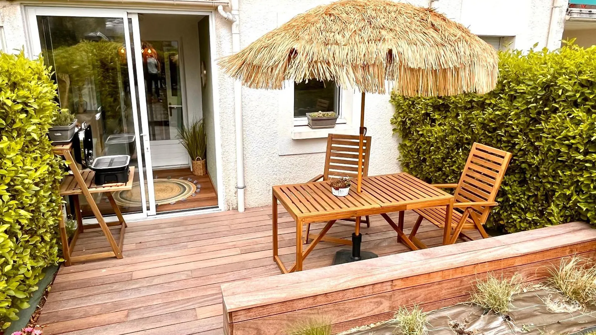 Perle Des Sables Blancs, Appartement Entier A 100M De La Plage Avec Parking Prive Concarneau 0*,  Γαλλία